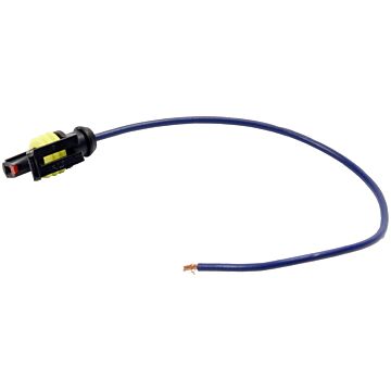 Peterson AMP/Stripped Wire 8 in Single AMP Single Lead Plug
