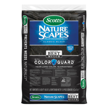 Scotts NatureScapes Black Mulch - 1.5 cf