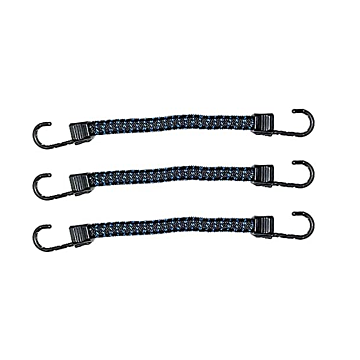 SuperBungee 8 in. Bungee Strap - 3pk