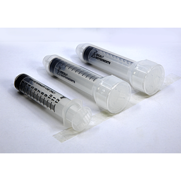 Ideal Instruments 12 cc Polypropylene Material Clear Color Luer-Slip Disposable Syringe