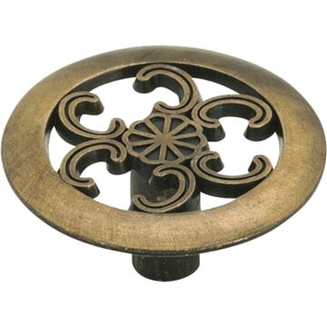 Amerock Everyday Heritage Round Antique Brass Cabinet Knob