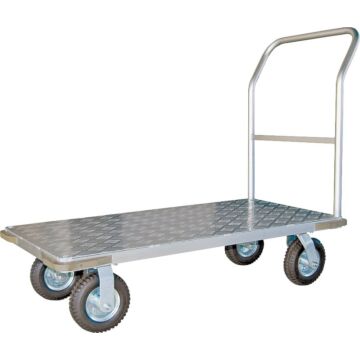 ProSource PH3015AL Platform Cart, 4-Wheel, Swivel Wheel