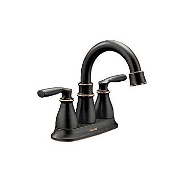 84537BRB Mediterranean Bronze Two-Handle High Arc Bathroom Faucet