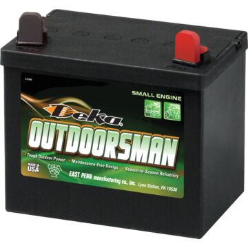 Deka Outdoorsman 12V Lawn & Garden 230 CCA Small Engine Battery, Right Front Positive