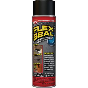 FLEX SEAL 14 Oz. Spray Rubber Sealant, Black