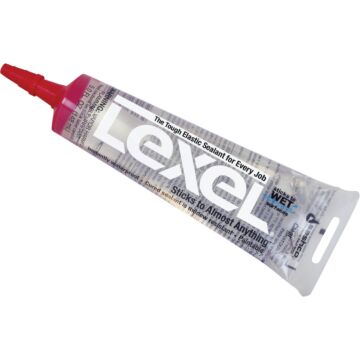 Sashco Lexel 5 Oz. Caulk Polymer Sealant, Clear