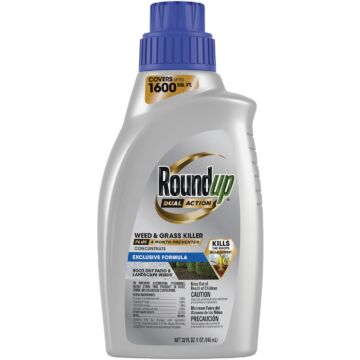 Roundup Dual Action 32 Oz. Concentrate Weed & Grass Killer