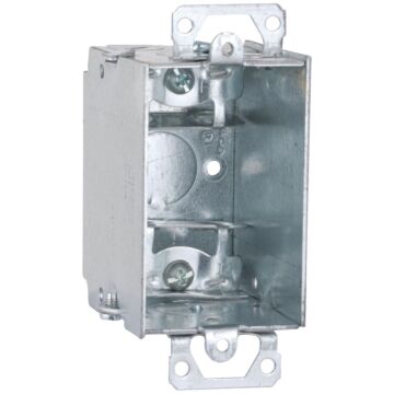 Raco 1-Gang Steel Welded Armored Cable Wall Box