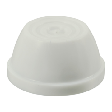 Push Nut White, 1/4