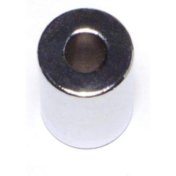Stl Spacer Chrm, 1/4 x 1