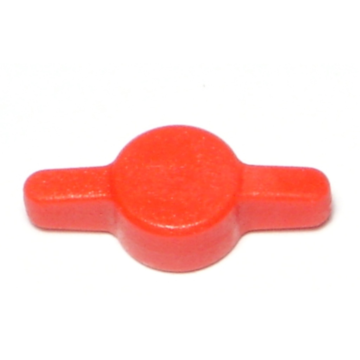 Tee Thumb Knob, No. 10 Red