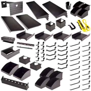 71 Piece Mobile Tool Board Accessory Kit