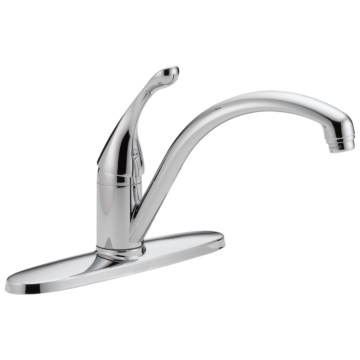Delta Collins™: Single Handle Kitchen Faucet - Single Handle Lever - Chrome