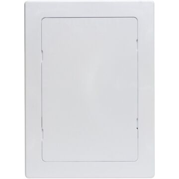 Oatey 6 In. x 9 In. White Plastic Wall Access Panel