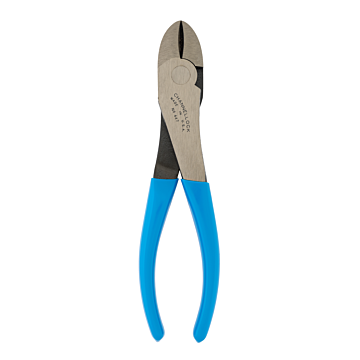 8" HL Diag Cutting Plier, Curved Lap Joint