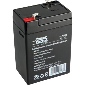 Interstate All Battery Power Patrol 6V 4.5A Security System Battery