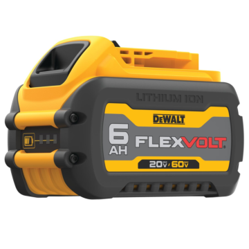 DEWALT FLEXVOLT 20V/60V MAX* Battery, 6.0-Ah