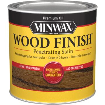 Minwax Wood Finish Penetrating Stain, Jacobean, 1/2 Pt.