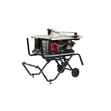 Jobsite Saw PRO with Mobile Cart Assembly - 15A,120V,60Hz
