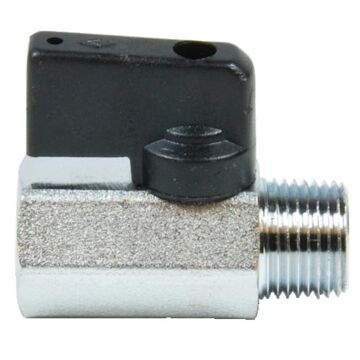 3/8 MXF CHROME ECONOMY MINI BALL VALVE
