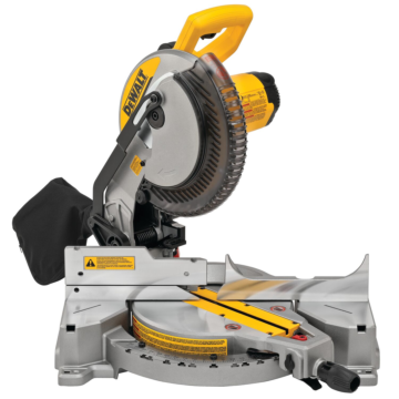 Dewalt DEWALT Miter Saw, Single Bevel, Compound, 10-Inch, 15-Amp