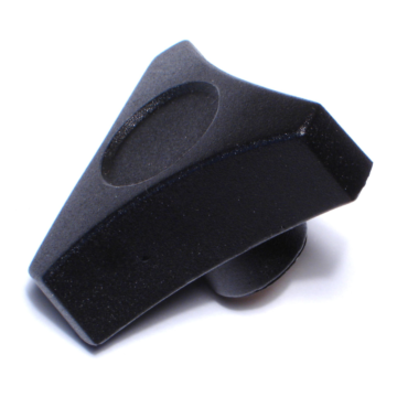 Fem 3-Prong Knob, 10-24 x 1-3/4