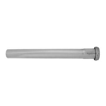 Jones Stephens 1-1/2" x 12" Chrome Plated Brass Slip Joint Extension Tube 22 Gauge