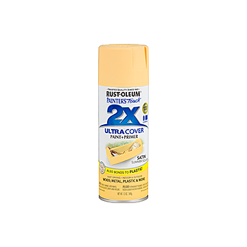 Painter's Touch® 2X Ultra Cover® Spray Paint - 2X Ultra Cover Satin Spray - 12 oz. Spray - Satin Summer Squash