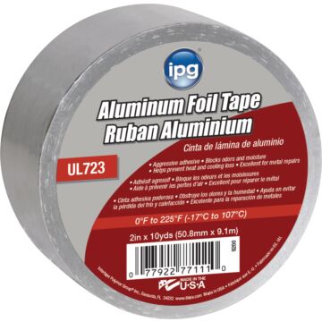 対立　foil  英語 Intertape Aluminum Foil Tape - 2 in. x 50 yd