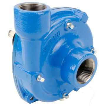 Hypro 1-1/2" NPT Suction x 1-1/4" NPT Discharge Pedestal Centrifugal Pump, 5/8" Round Shaft (Silicon Carbide Shaft Seal)