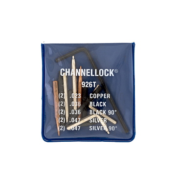 Channellock 5 PC Universal Tip Kit, 926 Retaining Ring Tips