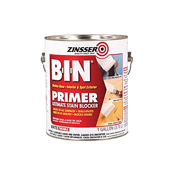 Zinsser® - B-I-N® Shellac-Base Primer - 1 Gallon - Primer - White