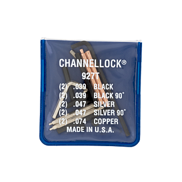 Channellock 5 PC Universal Tip Kit, 927 Retaining Ring Tips
