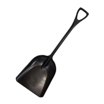 Bully Tools Poly Scoop Shovel Black