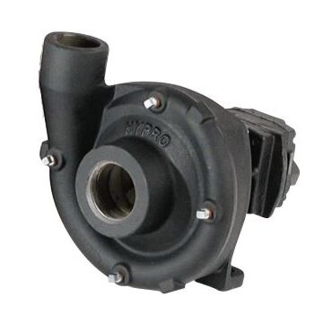 Hypro 9306C-HM5CB Hydraulic Driven Centrifugal Pump with 2" NPT Suction x 1-1/2" NPT Discharge, 17 GPM Hydraulic Motor (Silicon Carbide Shaft Seal)