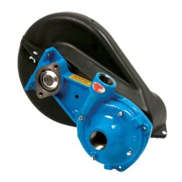 Hypro 9403C-540SB PTO Belt Driven Centrifugal Pump with 1-1/2" NPT x 1-1/4" NPT, 1" Keyed Round Shaft