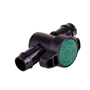 3/4 in Nominal Size Barb Nylon In-Line Valve