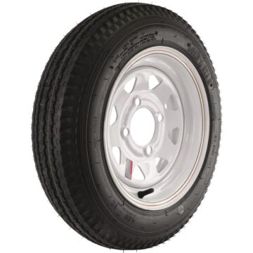 Kenda Loadstar Tire/Wheel Assembly 4.80-12 LRC Bias 4 Hole Assembly