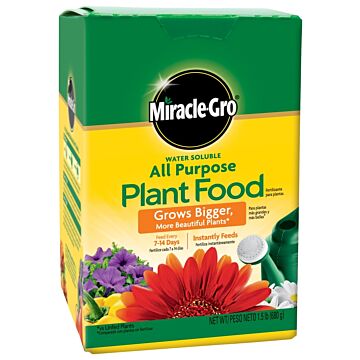 Miracle-Gro 1000283 All-Purpose Plant Food, 3 lb Box, Solid, 24-8-16 N-P-K Ratio