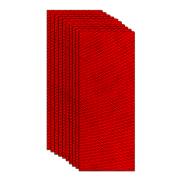 2-3/4 in. x 5 in. SandNET ™ Reusable Sanding Sheet Assorted Pack (10-Piece)
