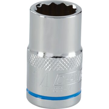 Channellock 1/2 In. Drive 14 mm 12-Point Shallow Metric Socket