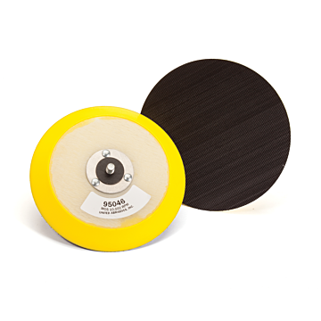 United Abrasives  95058 Hook & Loop Backing Pads for Paper Discs 5" x 5/16-24 Threaded, 1-Pack