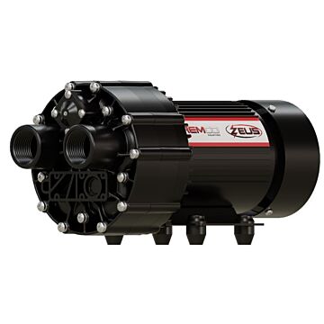 Remco ZEUS 12V 14.0 GPM 60psi Electric Bypass Diaphragm Pump with 1" Female NPT Ports