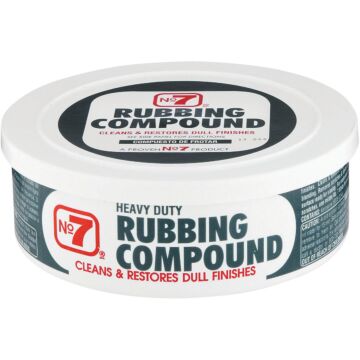  NO. 7, 10 oz Paste  Rubbing Compound