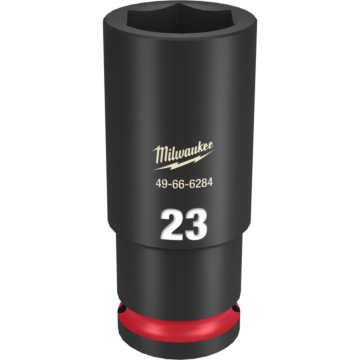 Milwaukee SHOCKWAVE™ Impact Duty 1/2" Drive 23MM Deep 6 Point Socket