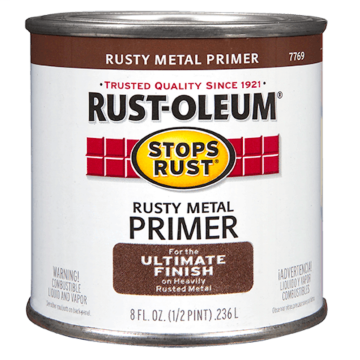 Stops Rust® Spray Paint and Rust Prevention - Rusty Metal Primer - Half Pint - Rusty Metal Primer