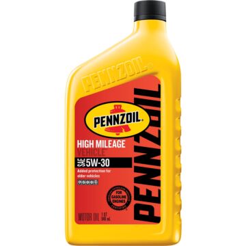 Pennzoil 5W30 Quart High Mileage Motor Oil