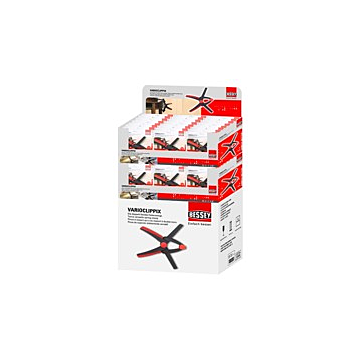 Bessey Tools Spring Clamp, 6-1/2 Inch Maximum Capacity, Variable Jaw