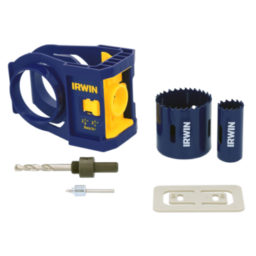 IRWIN Door Lock Installation Kit, Bi-Metal
