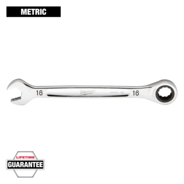 Milwaukee 16mm Metric Ratcheting Combination Wrench